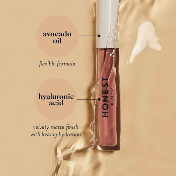 Honest hydrating liquid lipstick matte off duty clean ingredients - Picture 6 of 6